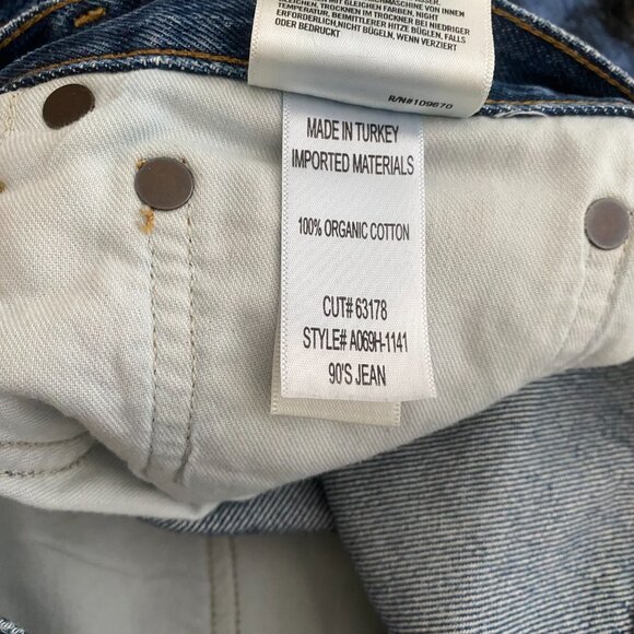 Agolde '90s Crop Loose Straight Leg Jeans - Picture 8 of 8